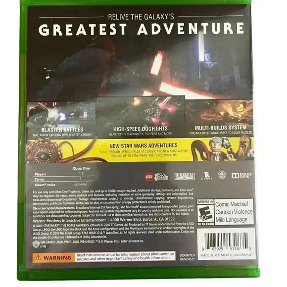LEGO Star Wars: The Force Awakens Xbox One Game - Action Adventure Co-op Play - Picture 2 of 3